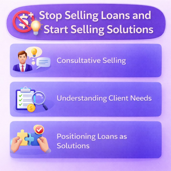 Stop Selling Loans & Start Selling Solutions