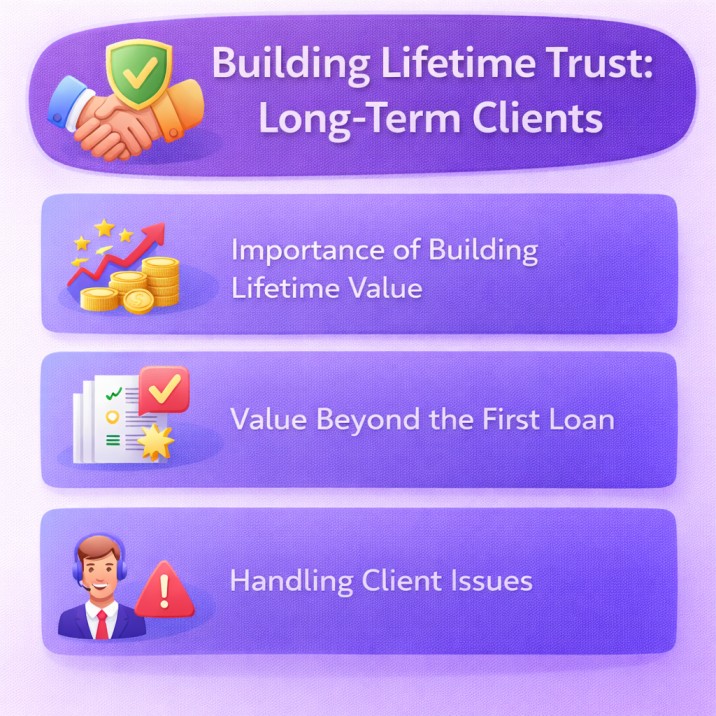 Building Life-time Trust with Clients