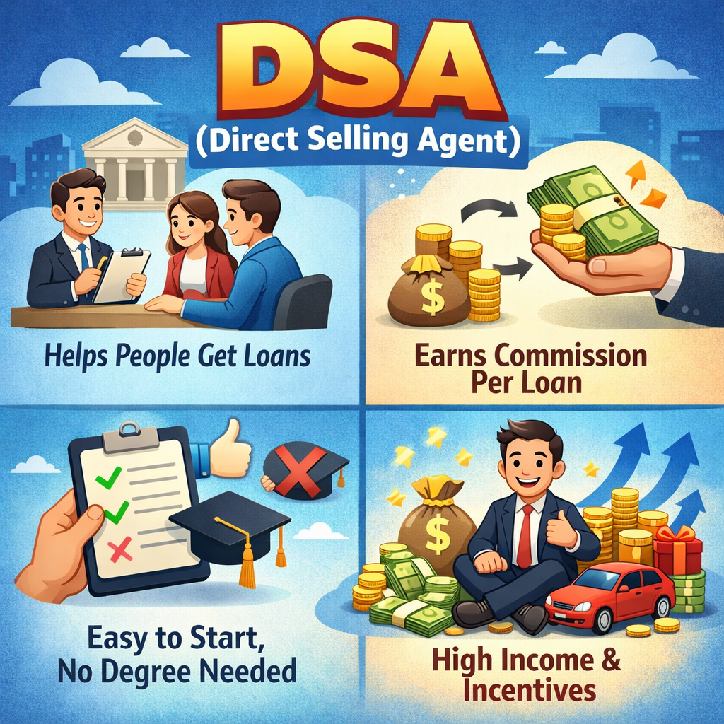 What is a DSA (Direct Selling Agent) Role in India?