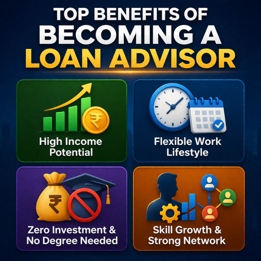 Top Benefits of becoming a loan advisor