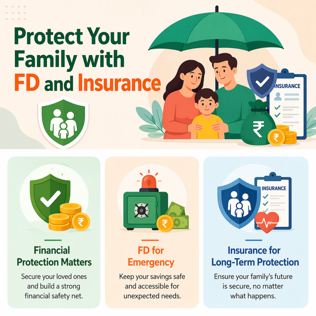 Protect family financially with FD