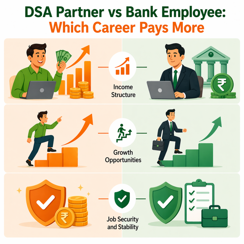 DSA Partner Vs Bank Employee