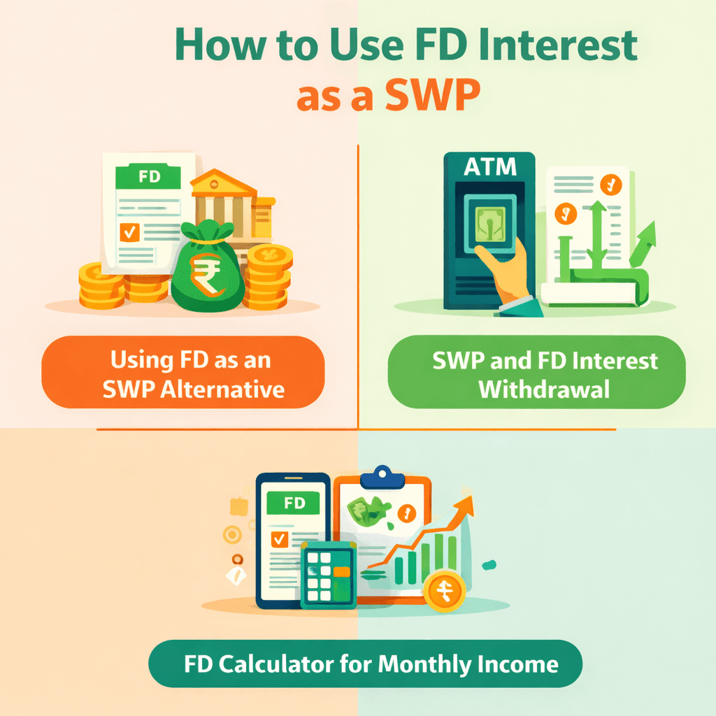 How to use FD interest as a SWP